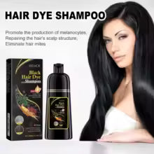 EELHOE Champú Tinte Negro 3 en 1