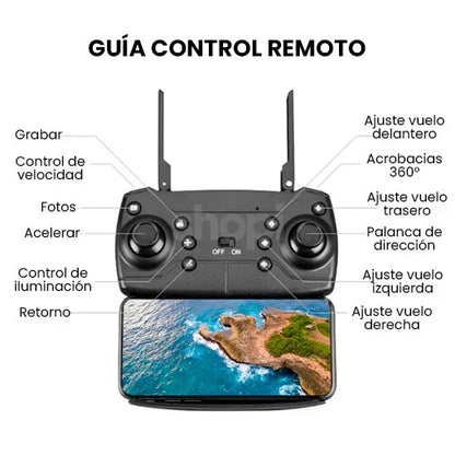 Dron K10 Max Precision con Doble Cámara 4K