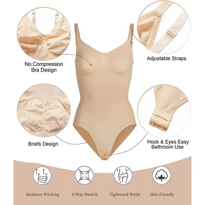 Body Adelgazante Beige – Moldea y Realza tu Figura con Estilo